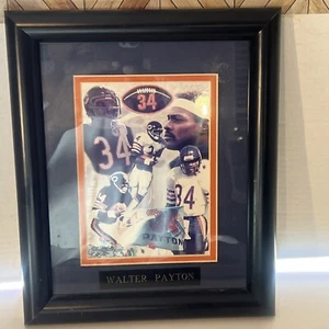 Walter Payton (Sweetness)Career Achievements Commemorative Wall Plaque - Picture 1 of 2