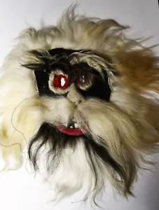 Original Transylvanian Traditional Folk Mask Protection Against Spirits Handmade - Picture 1 of 7