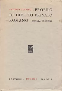 GUARINO ANTONIO PRIVATE LAW PROFILE ROMANO 1965 - Picture 1 of 1