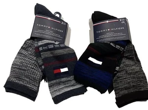 Tommy Hilfiger men's 4 pair Cushioned Boot Crew Socks - One size - Picture 1 of 4