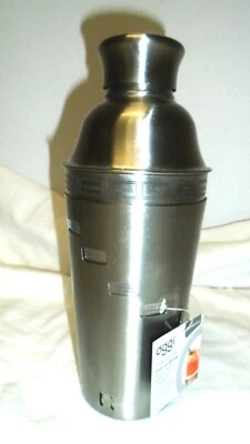 OGGI Dial-a-Drink 15 Recetas Acero Inoxidable Coctelera 1 Litro/34oz Vajilla Foto 1 de 4