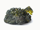 ZINCITE GREEN NATURAL RAW CRYSTAL CLUSTER HIGH QUALITY NATURAL COLOUR