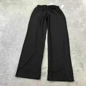 Derek Rose Pants Mens Small Basel Micro Modal Stretch Jersey Lounge Trousers Blk - Picture 1 of 10