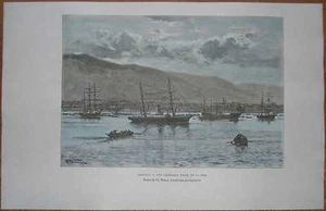 Impresión Reclus 1893 IQUIQUE, CHILE (#61) - Imagen 1 de 1
