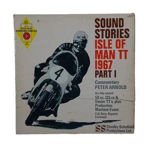 Isle Of Man 1967 TT Races Sound Stories 12" Vinyl Records LP577 VG+/G - Foto 1 di 10