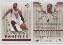 2008-09 SP Authentic Authentic Profiles Dwyane Wade #AP-37 HOF