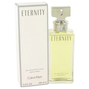 Calvin Klein Eternity Perfume 3.4oz Eau De Parfum Spray MSRP $96 NIB - Picture 1 of 1
