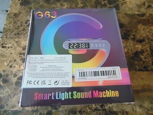 G63 INTELLIGENT SMART LIGHT SOUND MACHINE RGB 15W BLUETOOTH - Picture 1 of 2