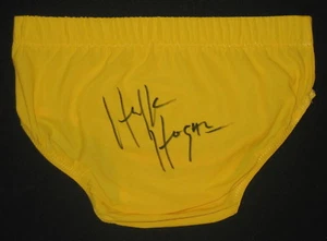 Hulk Hogan Autographed Signed Wrestling Trunks ASI Proof - Picture 1 of 2