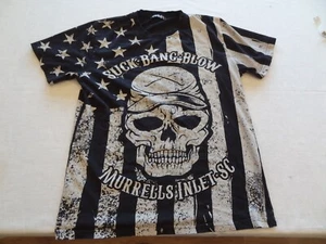 Suck Bang Blow Murrells Inlet South Carolina All Over Print Shirt Men’s Large  - Picture 1 of 7