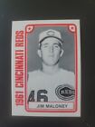 1980 TCMA 1961 Cincinnati Reds World Champions Jim Maloney #1980-033