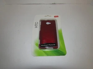 HTC Windows Phone 8X Solid Red Case By Staples - Picture 1 of 9