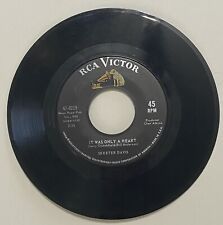 SKEETER DAVIS-RCA-47-8219-I CANT STAY MAD AT YOU-IT WAS ONLY A HEART-7" 1963 VG