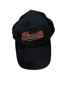 Sacramento River Cats Hat Black Unisex Kids Adjustable One Size Fits All Cap GUC - Picture 1 of 11