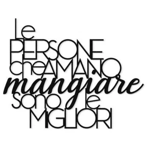 Holzschriftzug Kücheneinrichtung Restaurant Schriftzug zum Aufhängen Deko  - Bild 1 von 12