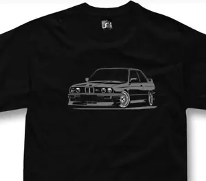 T-shirt per fan bmw e30 m3 graphic design t-shirt - felpa - kapuzen NUOVA - Foto 1 di 12