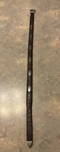 Footjoy FJ Golf Belt Mens Size 32 Brown Leather Made In Canada - Picture 1 of 11