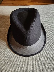 BEN SHERMAN BLACK FEDORA HAT Size S/M - Picture 1 of 6