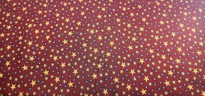 Vintage Fabric * There's no place like home * 100% cotton -  41" x 68" Moda - Image 1 of 4