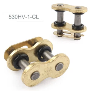 1pcs 530HV Master Connecting Link O Ring Motorcycle Chain Removal or Maintenance - Picture 1 of 10