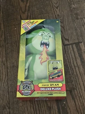 Balde de lixo infantil Fryin’ Ryan Deluxe Plushers edição limitada 12" 1:1500 novo GPK - Imagem 1 de 4