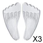 3X 2x Gel Arch Pads Self Adhesive Universal Arch Pads High Heel Inserts for