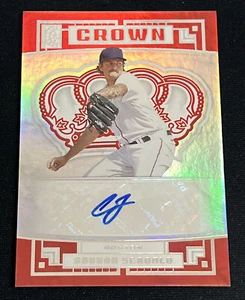 2022 Panini Capstone Crown Connor Seabold #C-CS Rookie Auto RC Boston Red Sox - Picture 1 of 2