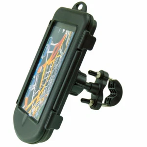 Waterproof Motorcycle Bike U-Bolt Handlebar Mount Phone Holder for OnePlus 3 - Picture 1 of 9