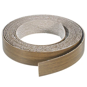 Edge Banding, 3/4 Inch x 9.84ft Pre-Glued Veneer Edging Brown Walnut - Picture 1 of 7