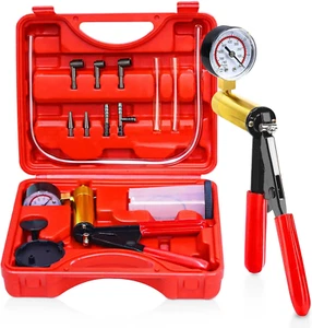 Set tester pompa vuoto manuale manometro e spurgo freni kit per Automoti - Foto 1 di 12