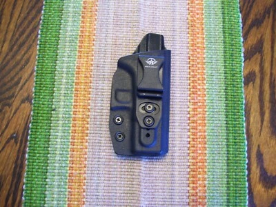 POLE.CRAFT PoleCraft Glock 19 BR 2 Blk Kydex Belt IWB Concealment Holster Glock 19 23 32 RH