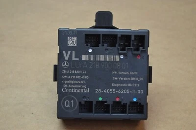 2012 W218 MERCEDES CLS63 AMG FRONT LEFT DRIVER SIDE DOOR CONTROL MODULE UNIT - Image 1 of 4