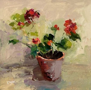 STUDIO CLEAR-OUT Oil Painting by Jane Roose Cornwall Abstract Impressionism Art - Picture 1 of 6