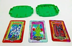 2000 Digimon Metal Trading Cards Case Taco Bell Promo Devimon Togemon Garurumon - Picture 1 of 7