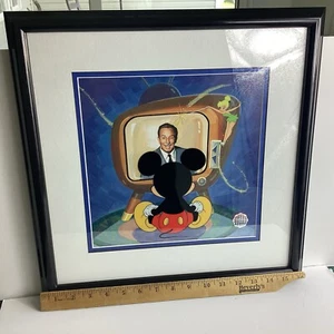 Vintage Disney Limited Edition Sericel "Sunday’s with Walt", with COA - Picture 1 of 17