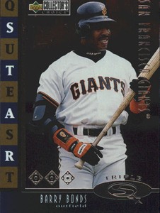 1998 (GIANTS) Collector's Choice StarQuest Triple #15 Barry Bonds