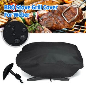 NEW Portable Waterproof BBQ Stove Grill Cover UV Resistant For Weber 7110 Q1000 - Picture 1 of 6