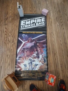 Empire Strikes Back - RARE - HUGE PROMO ONLY POSTER ! 52 1/2x 23 Inches Posters - Picture 1 of 12