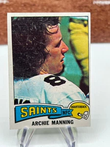 1975 Topps Archie Manning #135 - New Orleans Saints - Picture 1 of 2