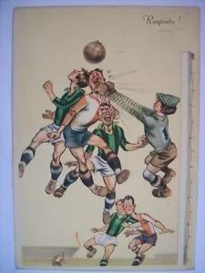 CARTOLINA CALCIO - RESPINTO ! - UMORISTICA ANNI 40 (m14-2) - Imagen 1 de 1