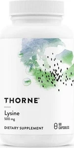 THORNE Lysine - Essential Amino Acid for Skin Health, Energy Production, and - - - Picture 1 of 7