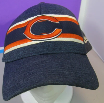 Chicago Bears NFL Football New Era Flex Fit Hat Cap OSFA 2019 39thirty med/large - Image 1 of 4