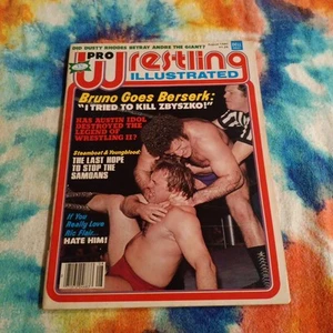 PRO WRESTLING ILLUSTRATED AUGUST 1980 Bruno Sammartino Vs Larry Zbyszko Vintage - Picture 1 of 24