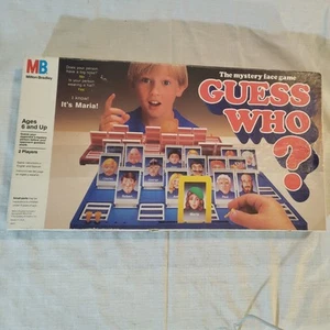 VINTAGE 1987 MILTON BRADLEY GUESS WHO THE MYSTERY FACE BOARD GAME - Picture 1 of 4