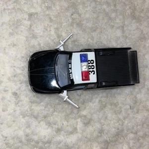 Dodge Ram Police Pickup Toy Truck Black White 1:44 Scale Die Cast Kinsmirit - Picture 1 of 14