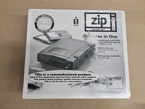 Unidad externa Iomega 100 MB con cremallera puerto paralelo nueva sellada de fábrica en caja - Imagen 1 de 3