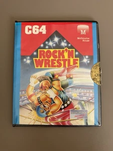 Jeu Rock’n Wrestle Commodore CBM 64 C64 128 C128 Disk Melbourne House - Zdjęcie 1 z 8