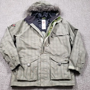Burton Apres Jacket Mens Medium Brown Ski Snowboarding Insulated Vtg Y2k RARE - Picture 1 of 11