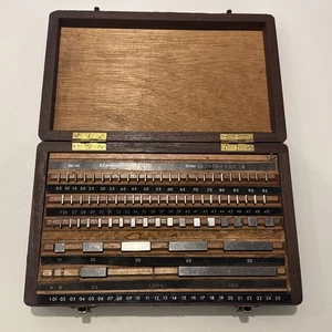 Kennedy Tools Steel Block Precision Guage Set Steel 3606 Grade 2 Vintage VAT Inc - Picture 1 of 18