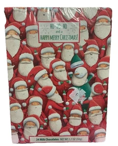 WINDEL-Candy Roll-A-Snowman Adventskalender Multi Weihnachtsmänner & ein Schneemann• Pralinen - Bild 1 von 8